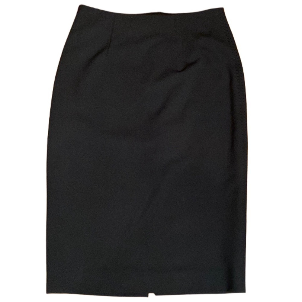 REBECCA TAYLOR BLACK pencil skirt size 2
